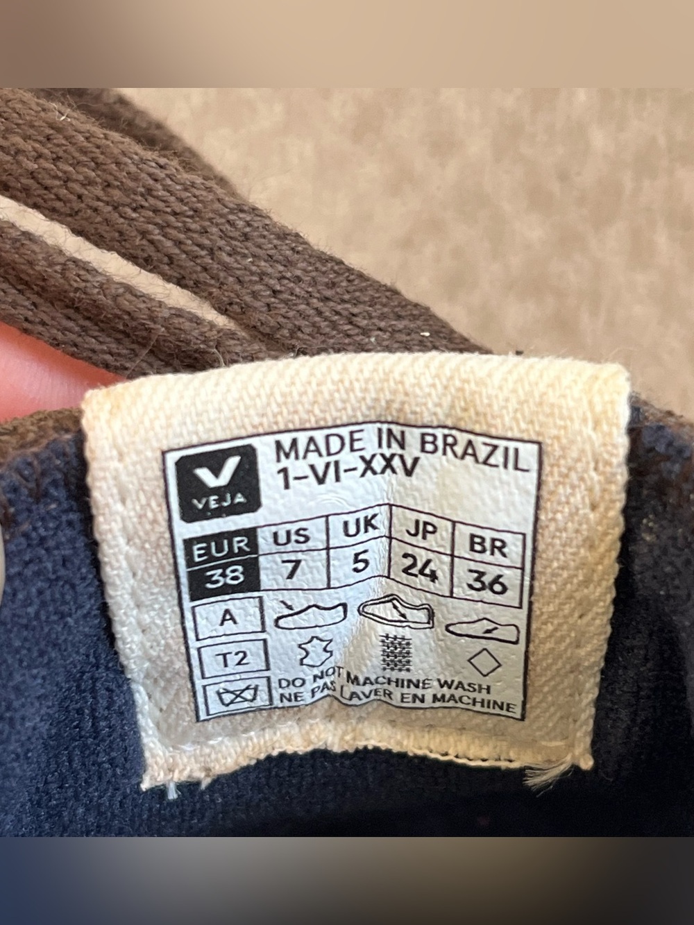 Veja Volley O.T. Sneakers Brown Suede - Picture 9 of 11